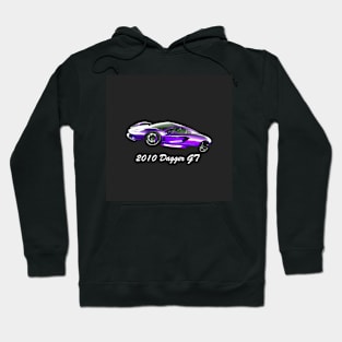 2010 Dagger GT Classic Sports Car Hoodie